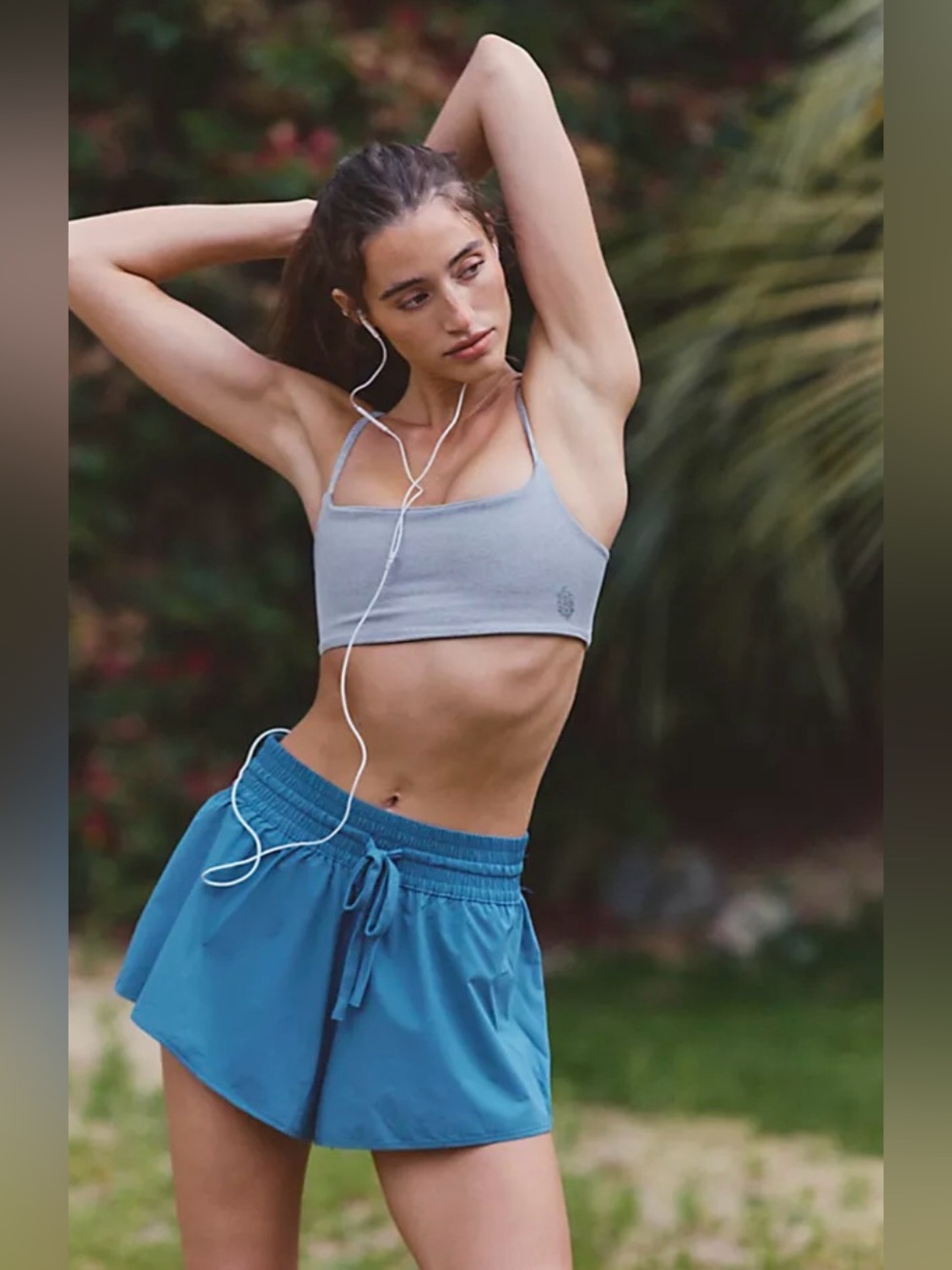 FP MOVEMENT by FREE PEOPLE Wild Bloom 2-in-1 Shorts/ATHLETIC SHORTS